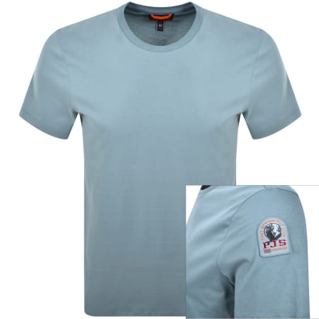 Tシャツ・カットソー PARAJUMPERS Men T Shirts 24SMPMSISJ03NY Grey Parajumpers Iconic T-shirt Parajumpers